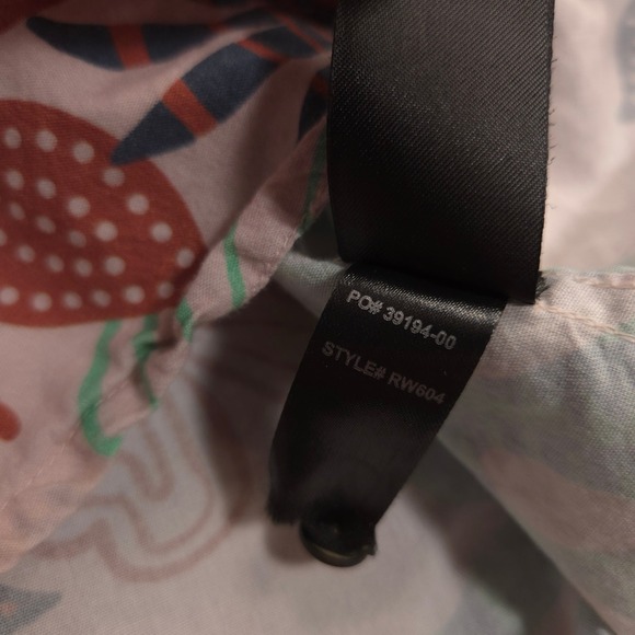 Roark Shirt Mens M Pink Multi Journey Zealandia Floral Classic Fit Short Sleeve - Picture 9 of 9